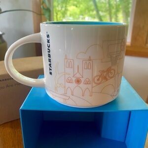 Starbucks PARIS OLYMPICS 2024 You Are Here YAH Mug, Limited Edition, New In Box